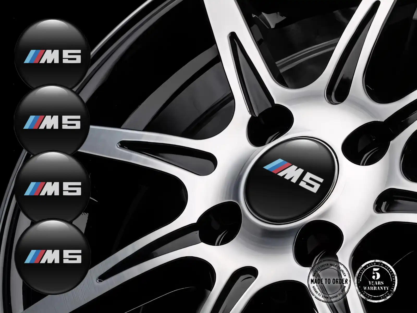 BMW Pegatina en Aros Grilla Racing Tuning